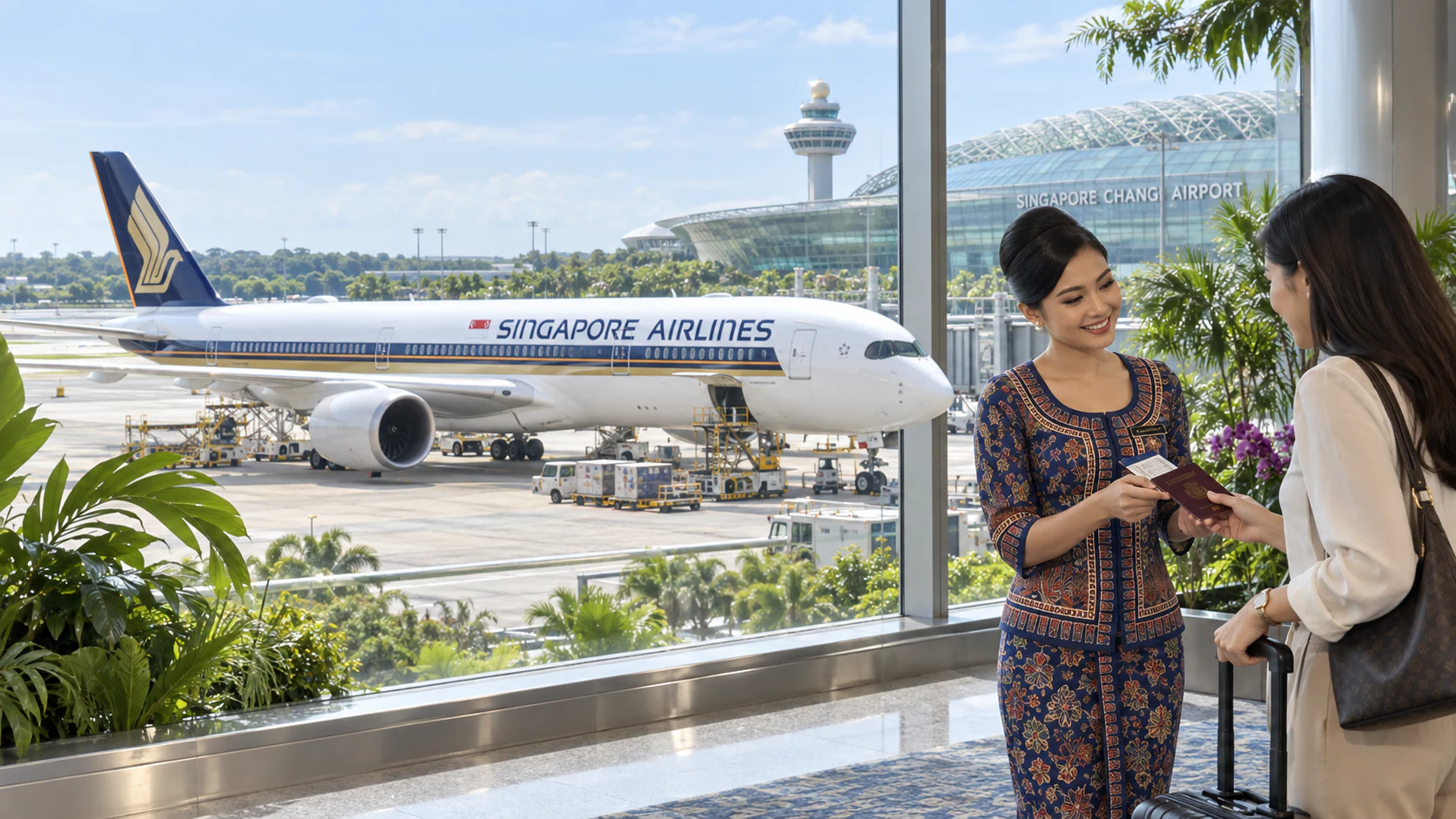 Máy bay Singapore Airlines