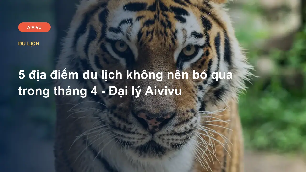 5 địa điểm du lịch không nên bỏ qua trong tháng 4 - Đại lý Aivivu
