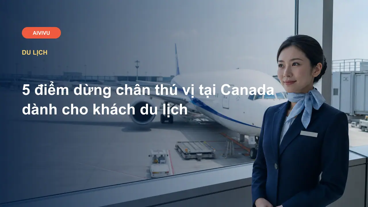 5 điểm dừng chân thú vị tại Canada dành cho khách du lịch