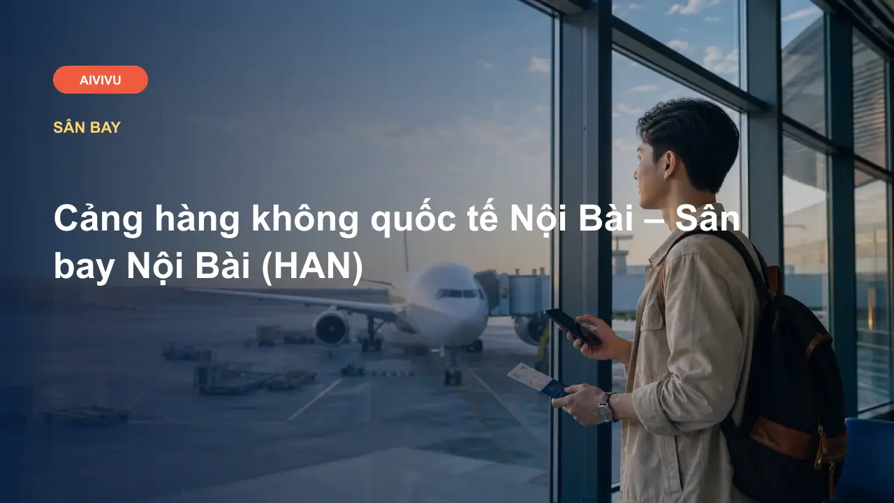 Cảng hàng không quốc tế Nội Bài – Sân bay Nội Bài (HAN)