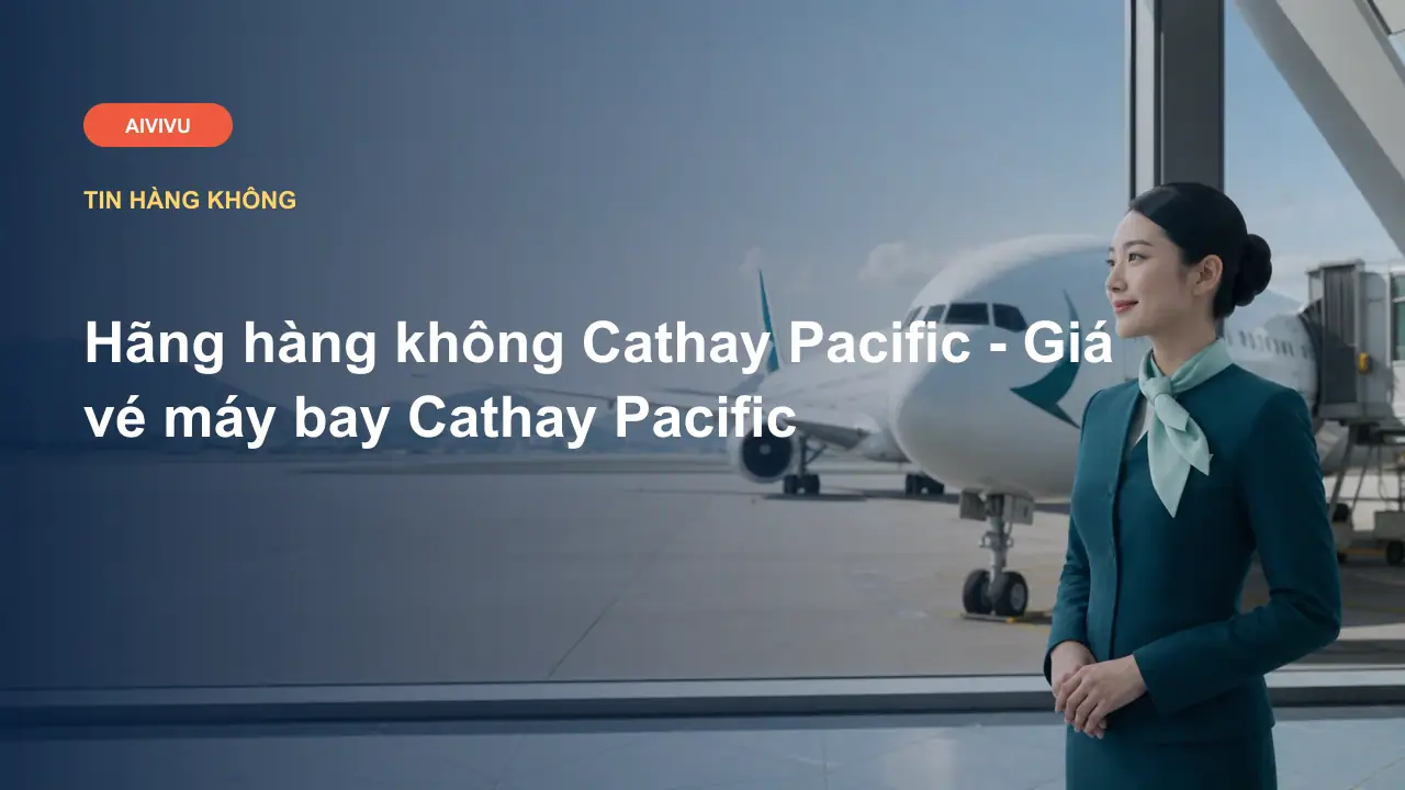 Hãng hàng không Cathay Pacific - Giá vé máy bay Cathay Pacific