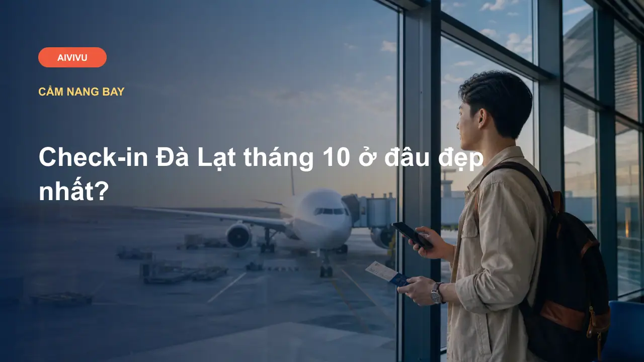 Check-in Đà Lạt tháng 10 ở đâu đẹp nhất?