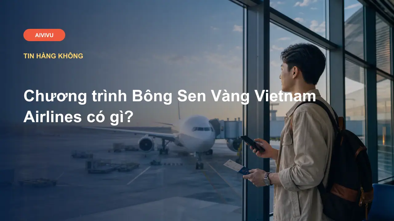 Chương trình Bông Sen Vàng Vietnam Airlines có gì?