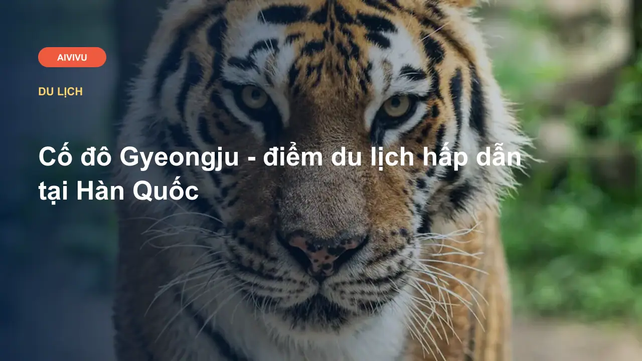 Cố đô Gyeongju - điểm du lịch hấp dẫn tại Hàn Quốc