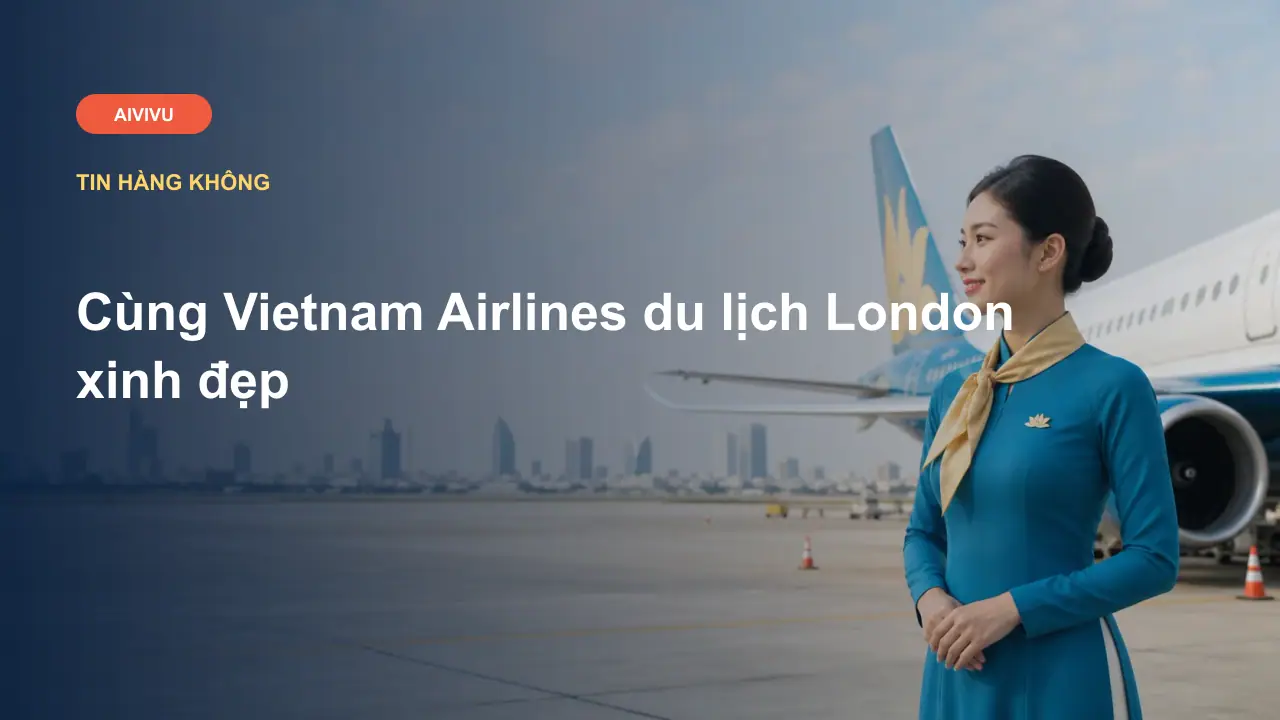 Cùng Vietnam Airlines du lịch London xinh đẹp