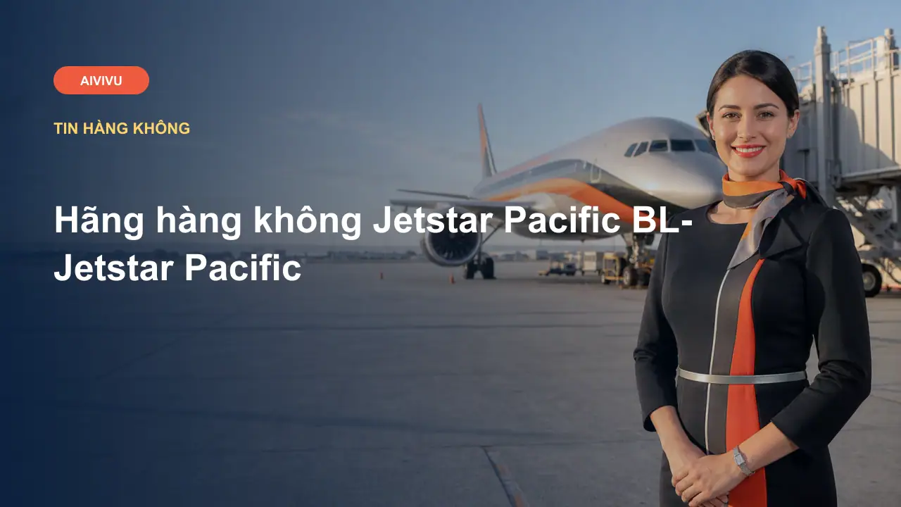 Hãng hàng không Jetstar Pacific BL- Jetstar Pacific