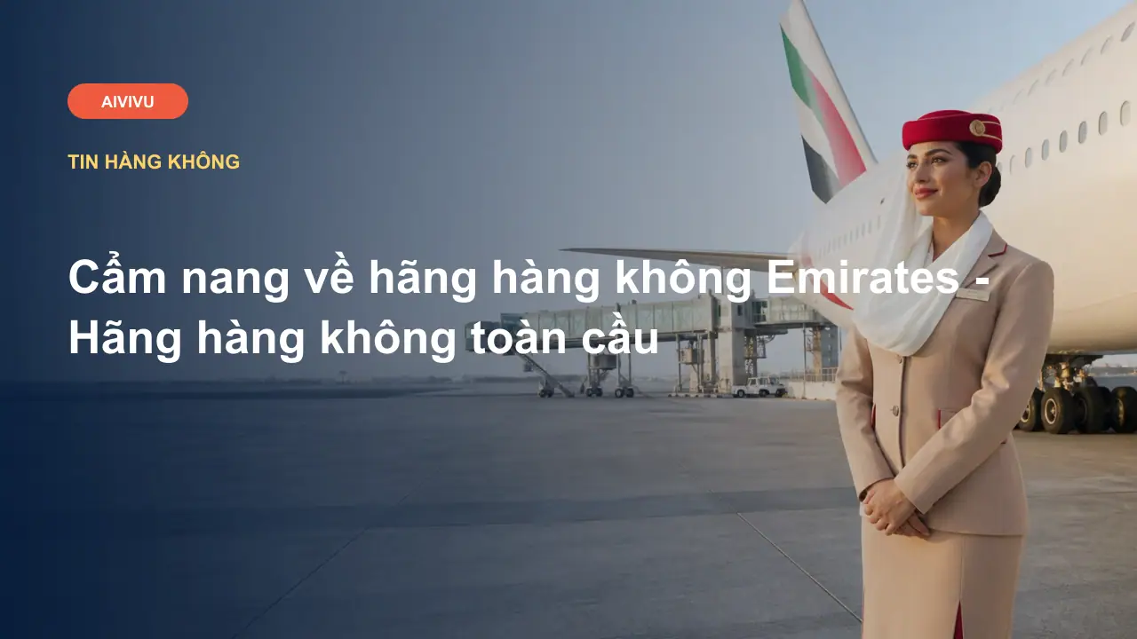 Cẩm nang về hãng hàng không Emirates - Hãng hàng không toàn cầu