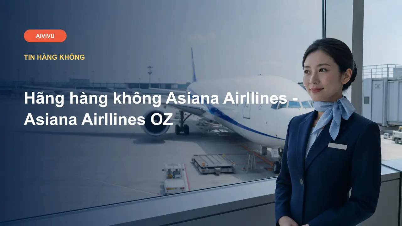 Hãng hàng không Asiana Airllines - Asiana Airllines OZ