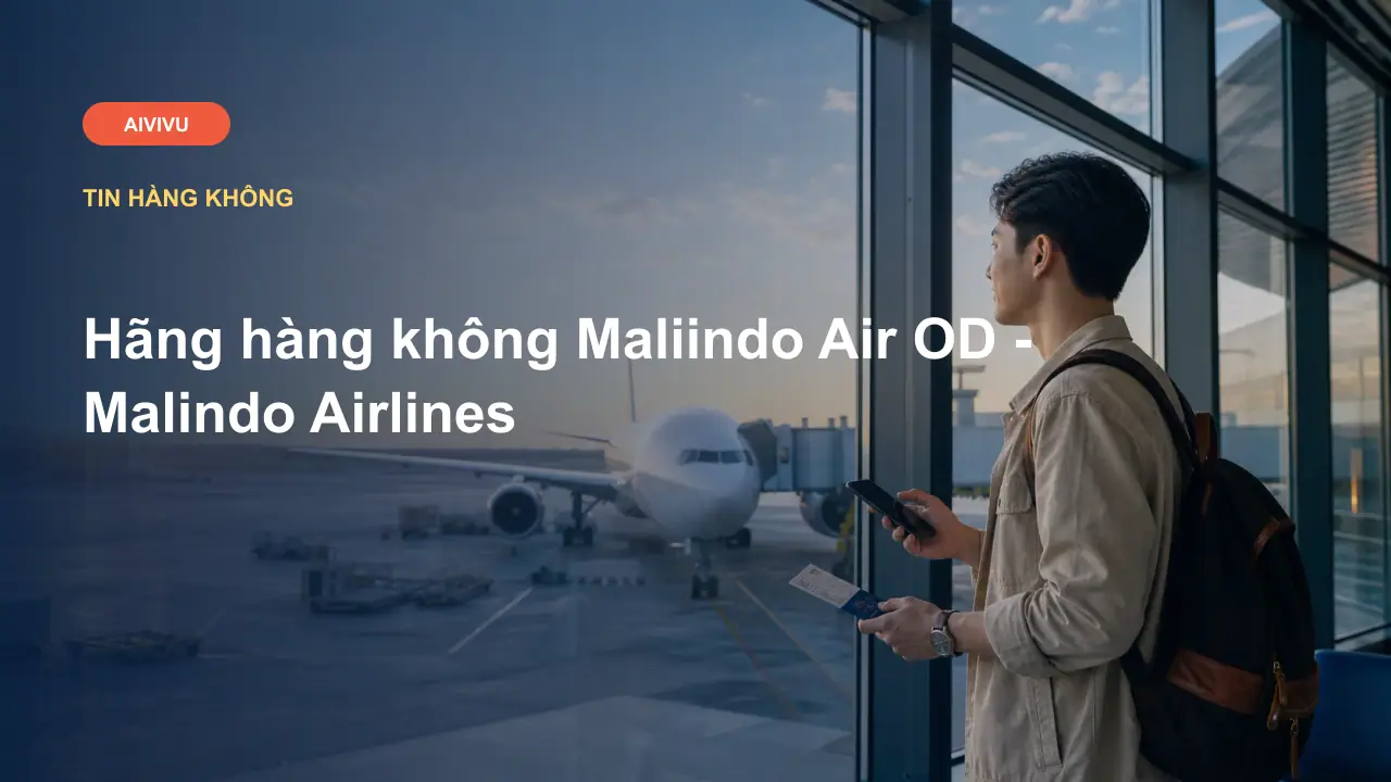 Hãng hàng không Maliindo Air OD - Malindo Airlines