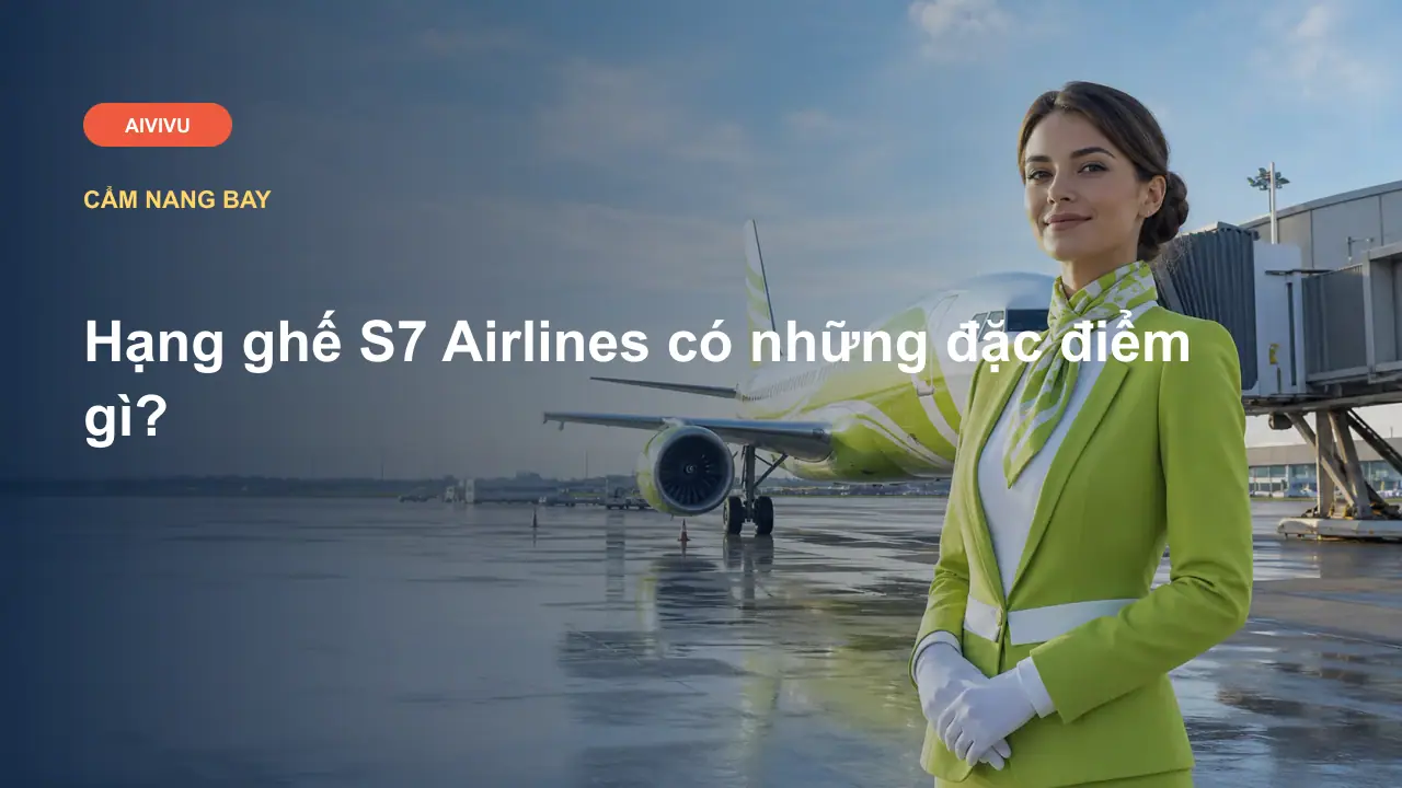 Hạng ghế S7 Airlines có những đặc điểm gì?
