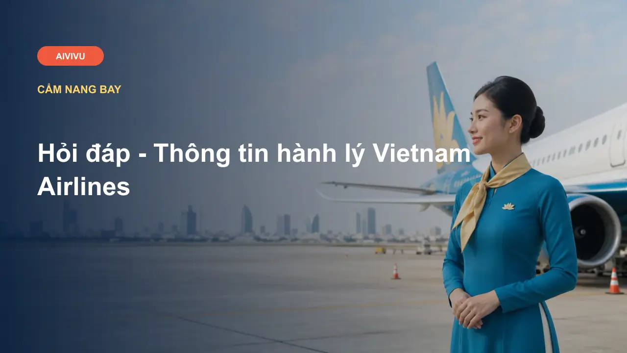 Hỏi đáp - Thông tin hành lý Vietnam Airlines