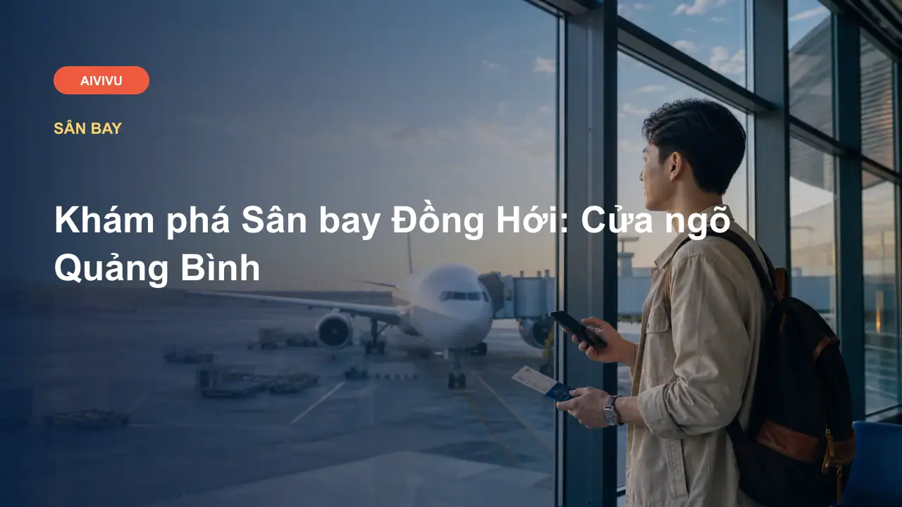 Khám phá Sân bay Đồng Hới: Cửa ngõ Quảng Bình
