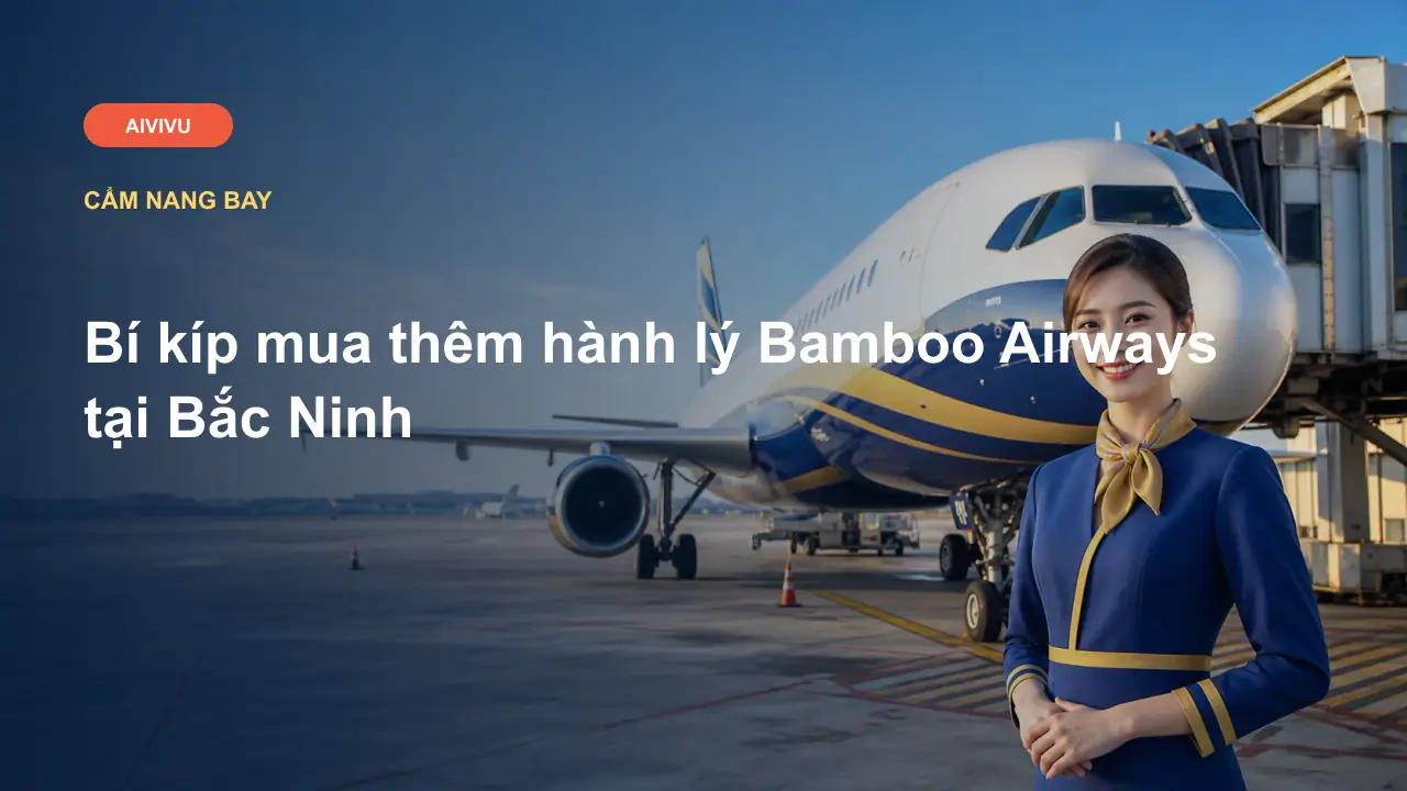 Bí kíp mua thêm hành lý Bamboo Airways tại Bắc Ninh