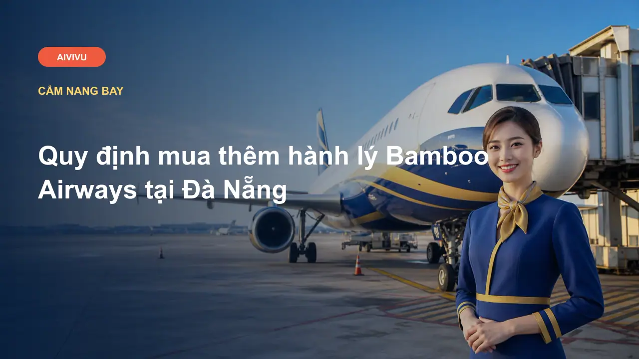 Quy định mua thêm hành lý Bamboo Airways tại Đà Nẵng