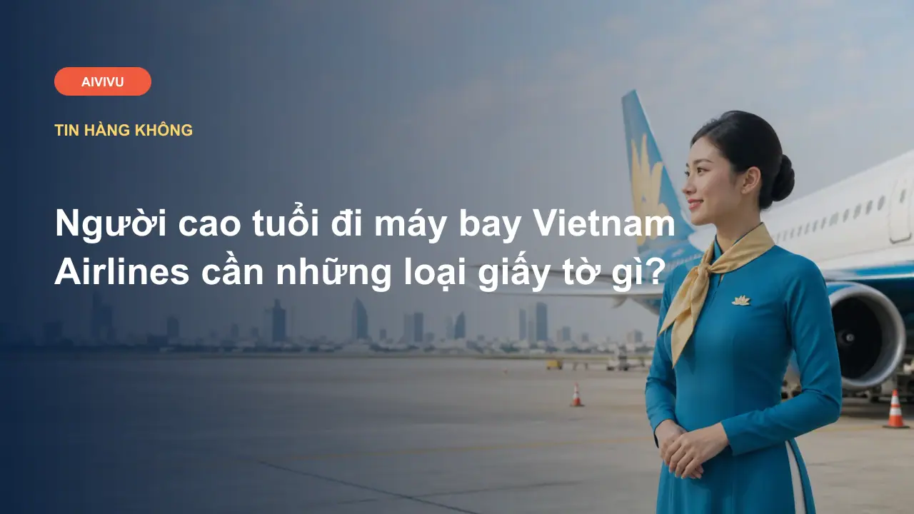 Người cao tuổi đi máy bay Vietnam Airlines cần những loại giấy tờ gì?
