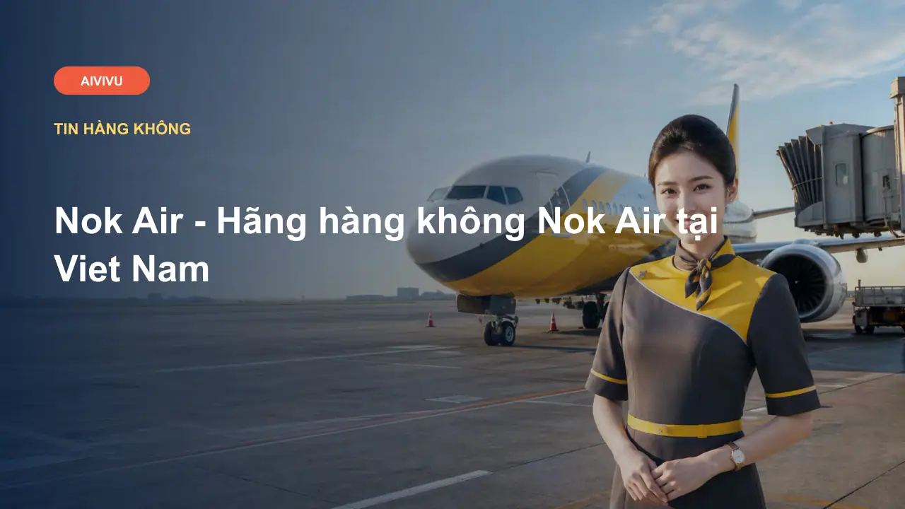 Nok Air - Hãng hàng không Nok Air tại Viet Nam