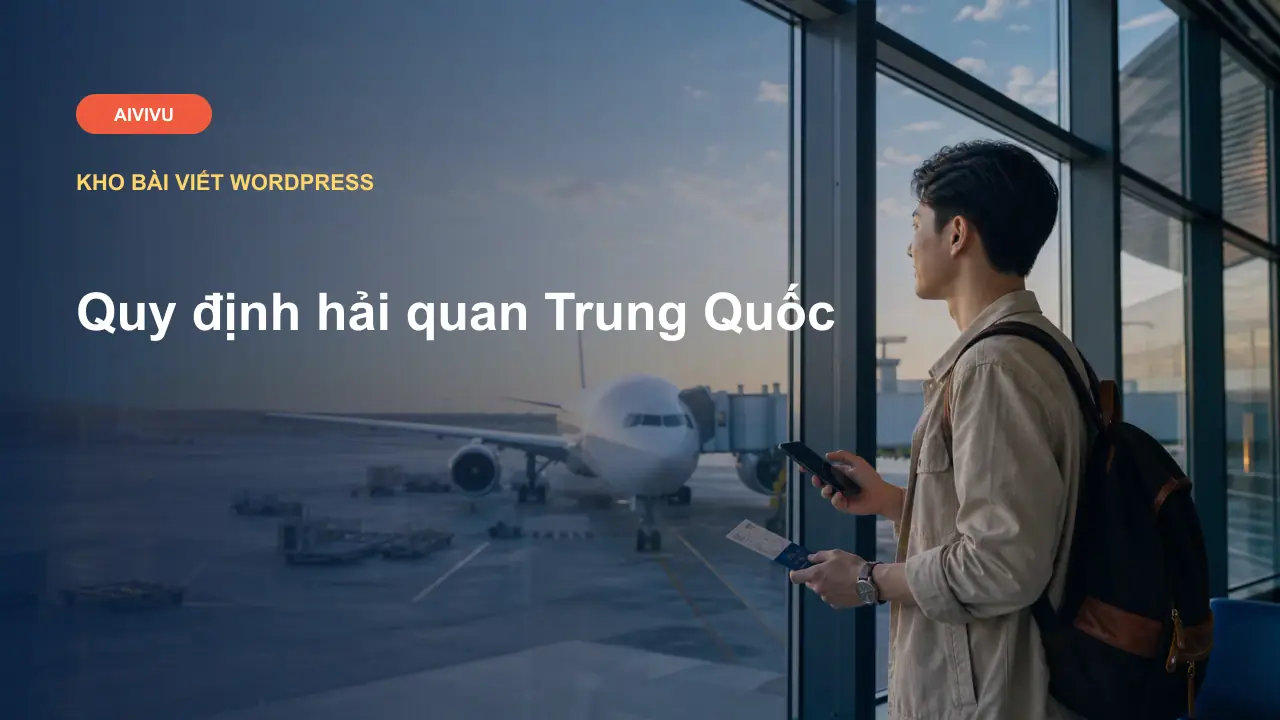 Quy định hải quan Trung Quốc