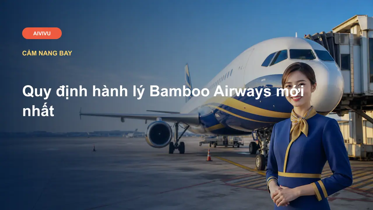 Quy định hành lý Bamboo Airways mới nhất