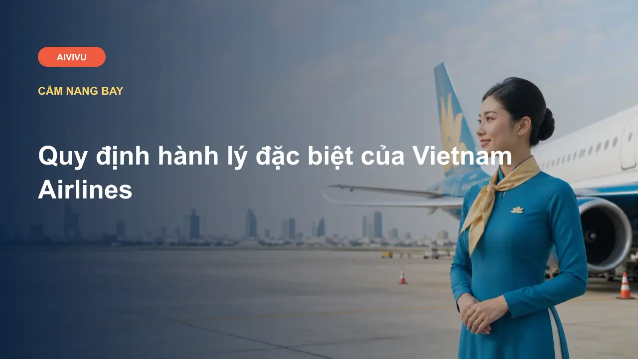 Quy định hành lý đặc biệt của Vietnam Airlines
