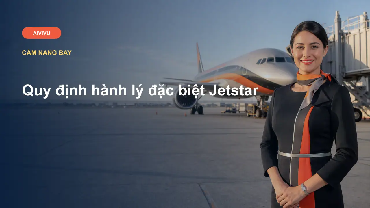 Quy định hành lý đặc biệt Jetstar
