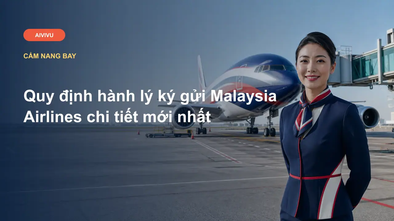 Quy định hành lý ký gửi Malaysia Airlines chi tiết mới nhất