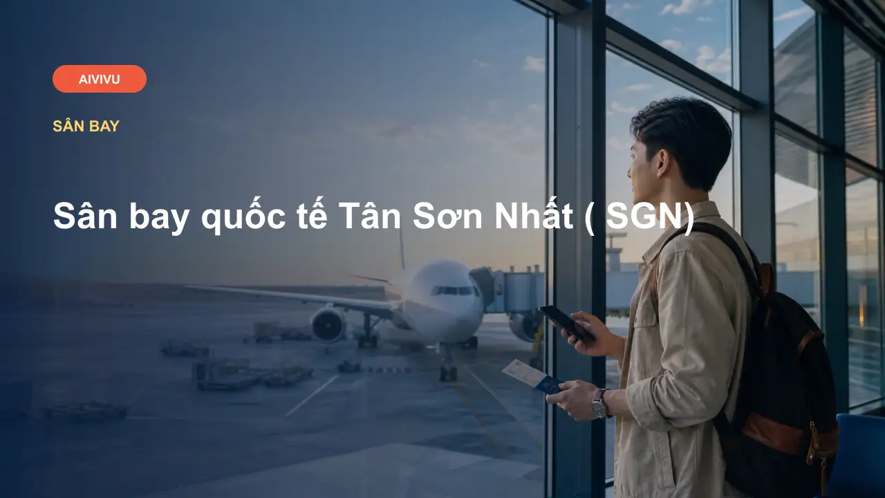 Sân bay quốc tế Tân Sơn Nhất ( SGN)