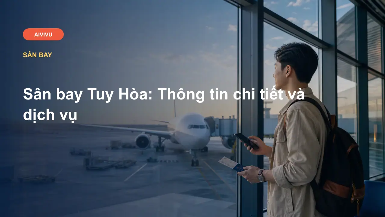 Sân bay Tuy Hòa: Thông tin chi tiết và dịch vụ