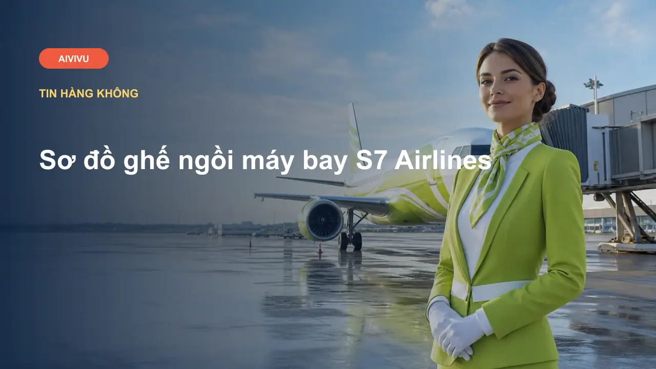 Sơ đồ ghế ngồi máy bay S7 Airlines