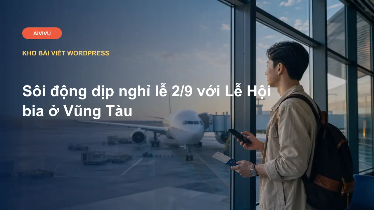 Sôi động dịp nghỉ lễ 2/9 với Lễ Hội bia ở Vũng Tàu